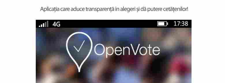 OpenVote – aplicația cu care poți semnala neregulile din ziua votului