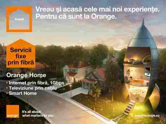 Orange a lansat pachetele complete cu tv, telefonie, internet fix, voce mobilă nelimitat + internet mobil 4G