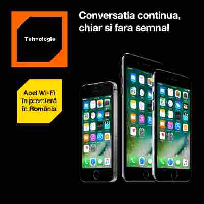 Serviciul apel Wi-Fi de la Orange disponibil si pentru iPhone