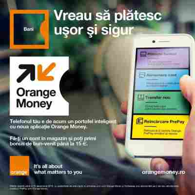 Orange România a lansat Orange Money, serviciul de transfer de bani și plăți cu telefonul mobil