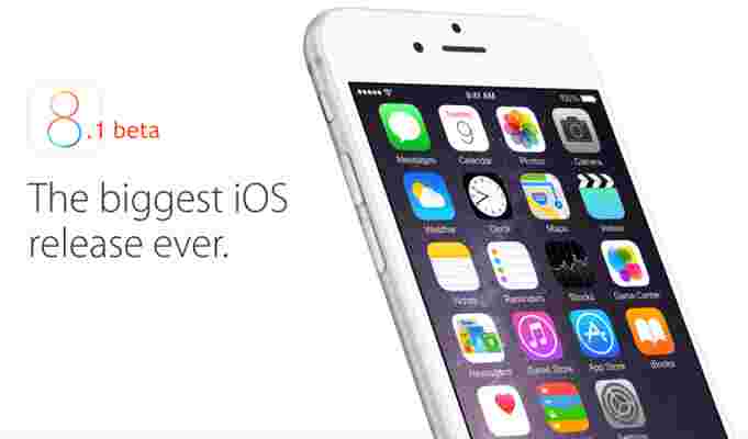 iOS 8.1 beta – disponibil doar pentru dezvoltatorii de aplicații