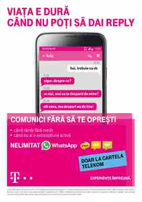 Telekom îți oferă convorbiri nelimitate chiar și la cartelele fără credit