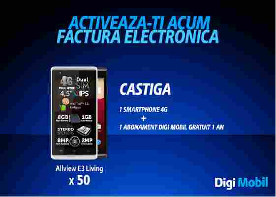 Câștigă un smartphone 4G cu Digi Mobil