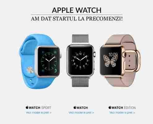 Răsturnare de situație! Apple Watch va ajunge în magazine abia în iunie!