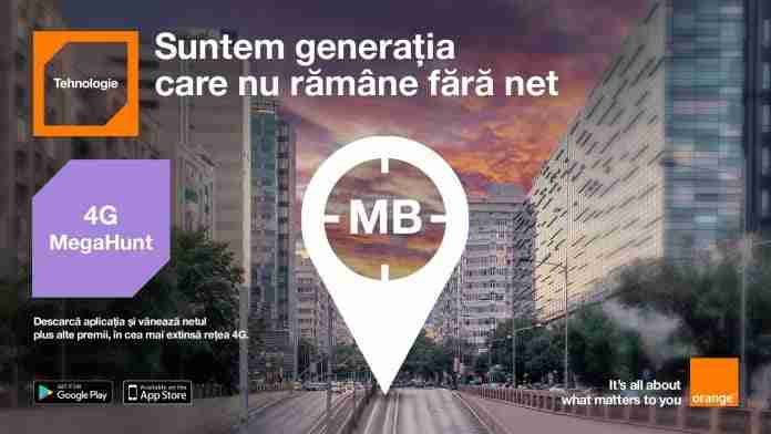 Orange lansează 4G MegaHunt, vânătoarea naţională de premii